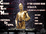 picture of golden era music flyer Star Wars Themed